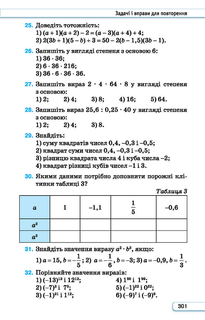 Підручник Алгебра 7 клас Тарасенкова (2024)
