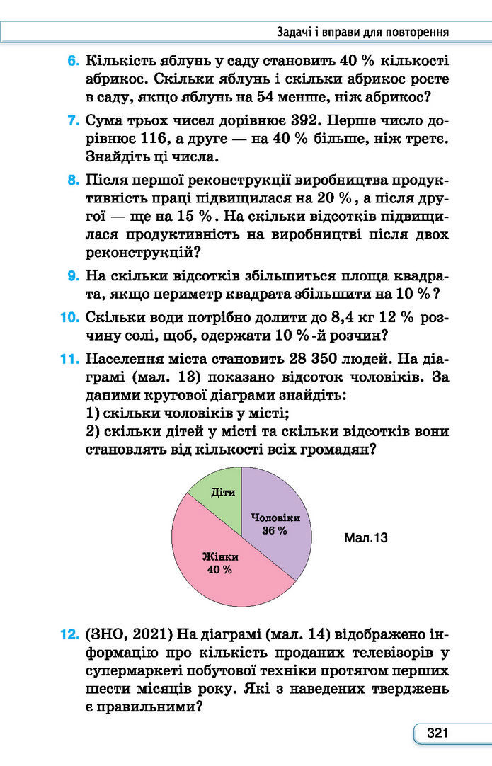 Підручник Алгебра 7 клас Тарасенкова (2024)