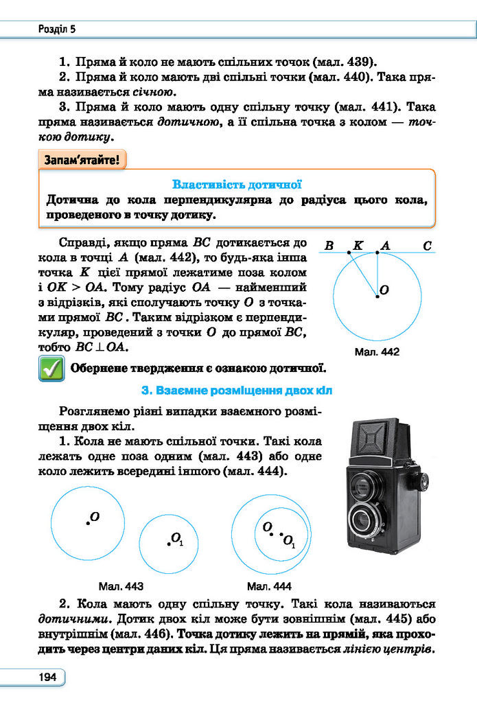 Підручник Геометрія 7 клас Бурда (2024)