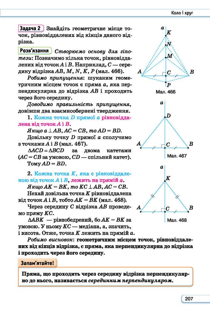 Підручник Геометрія 7 клас Бурда (2024)