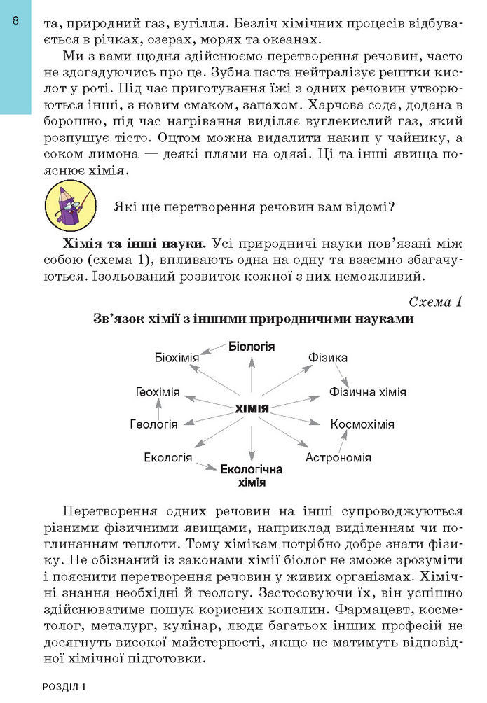 Підручник Хімія 7 клас Попель (2024)