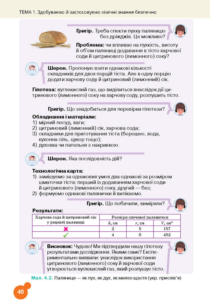 Підручник Хімія 7 клас Лашевська (2024)