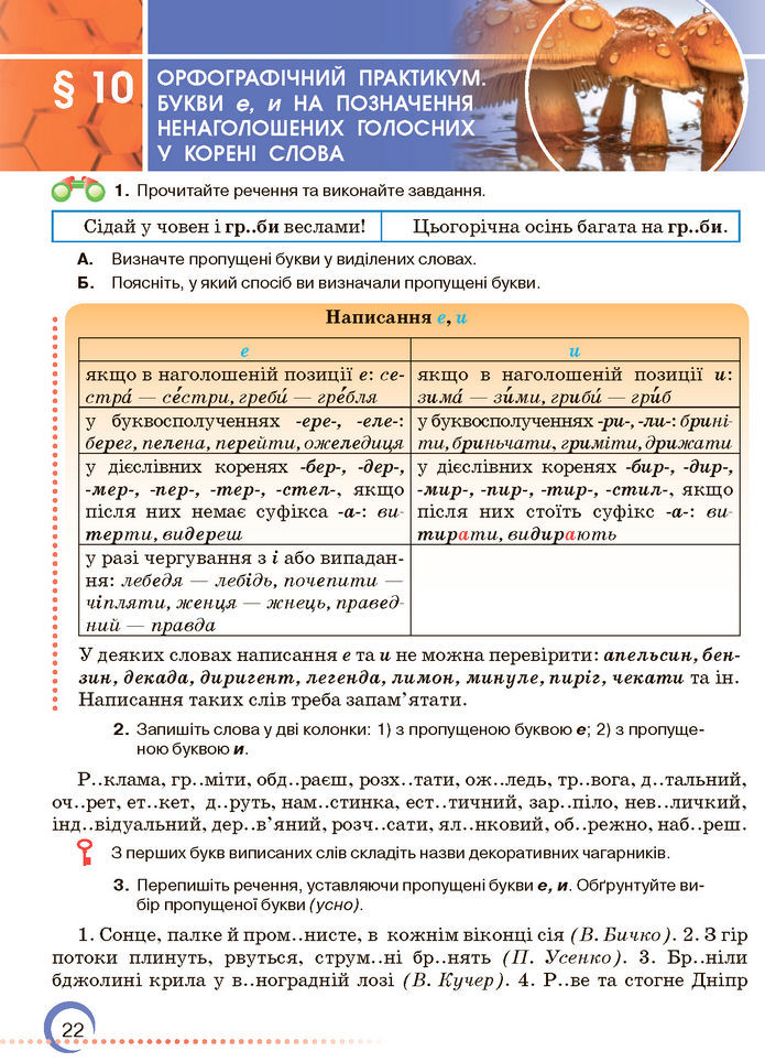 Підручник Українська мова 7 клас Авраменко