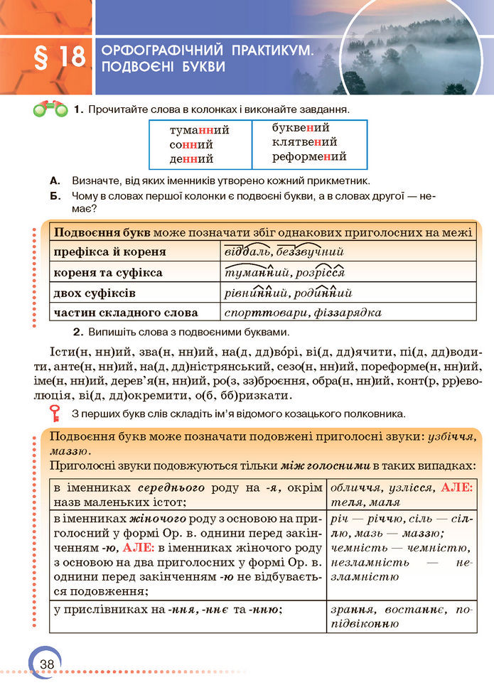 Підручник Українська мова 7 клас Авраменко