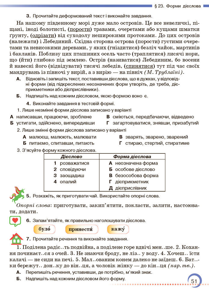 Підручник Українська мова 7 клас Авраменко