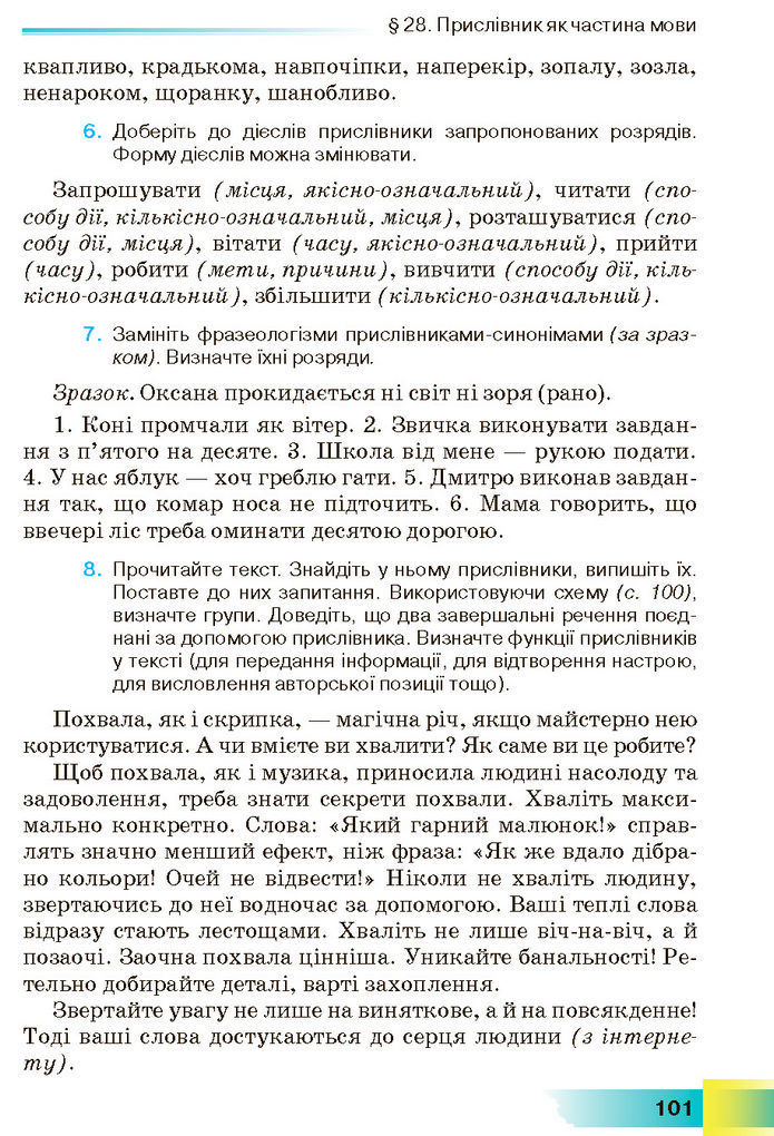 Підручник Українська мова 7 клас Голуб (2024)