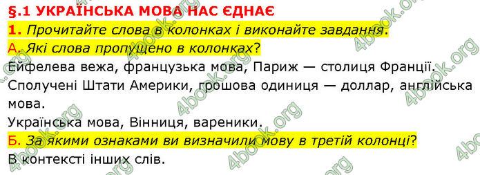 ГДЗ Українська мова 7 клас Авраменко