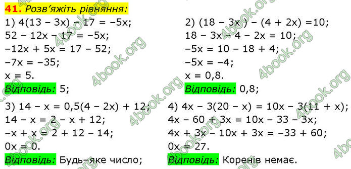 ГДЗ Алгебра 7 клас Мерзляк (2024)