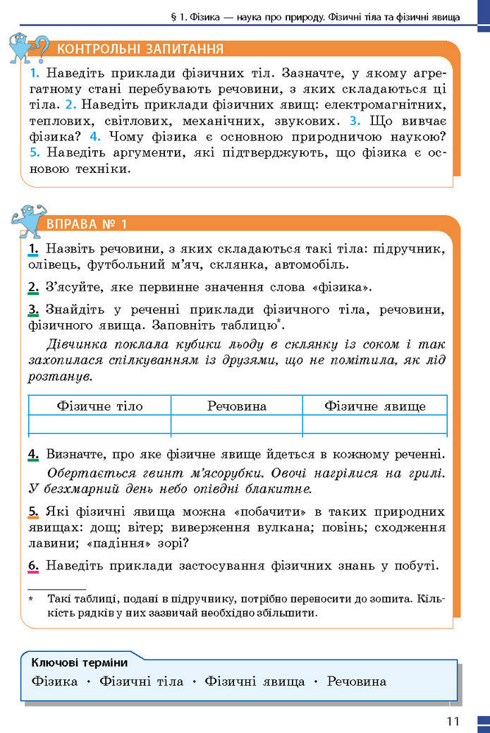 Підручник Фізика 7 клас Баряхтар (2024)