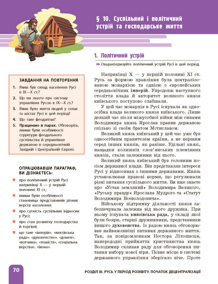 Підручник Історія України 7 клас Галімов