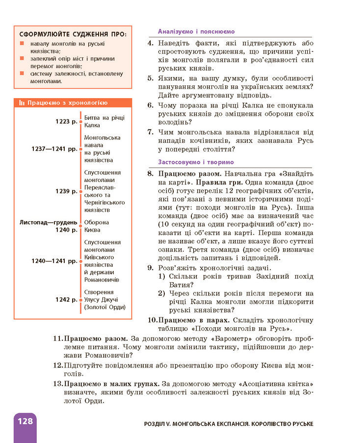 Підручник Історія України 7 клас Галімов