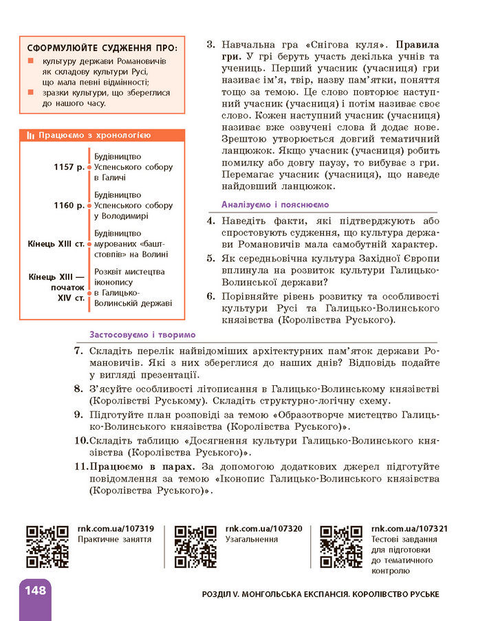 Підручник Історія України 7 клас Галімов