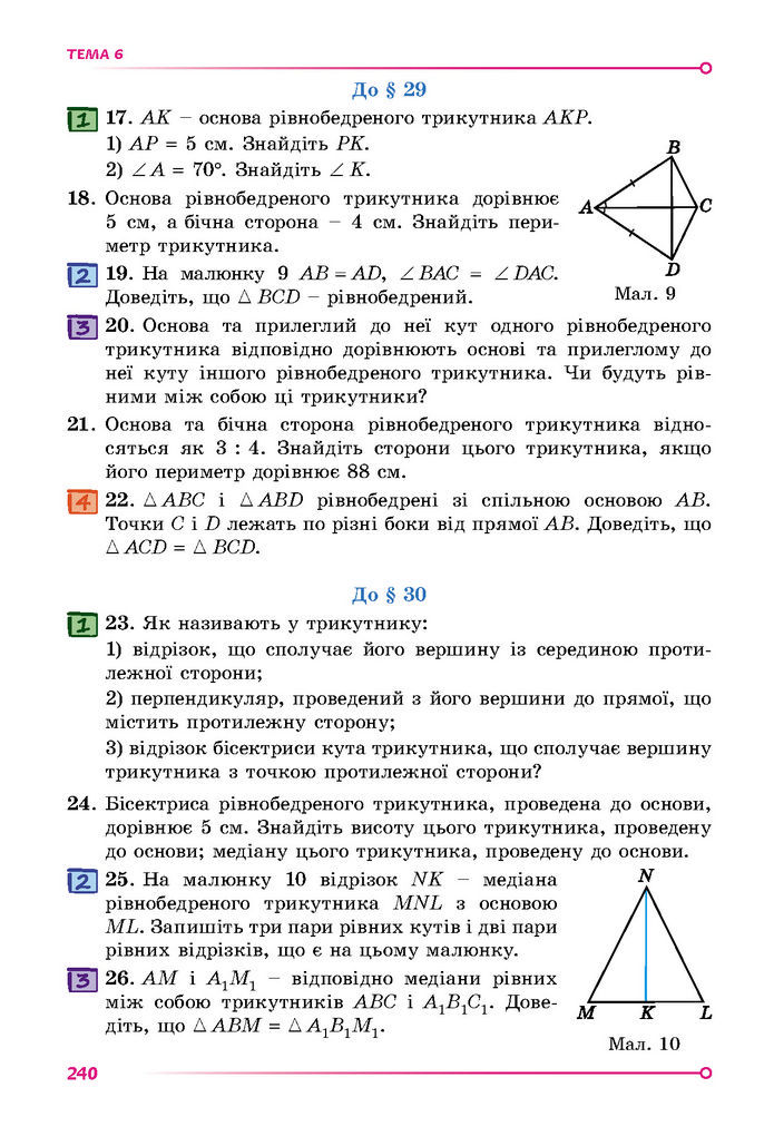 Підручник Математика 7 клас Істер (1 ЧАСТИНА)