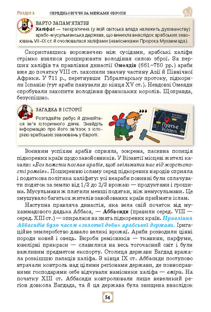 Підручник Всесвітня історія 7 клас Щупак (2024)