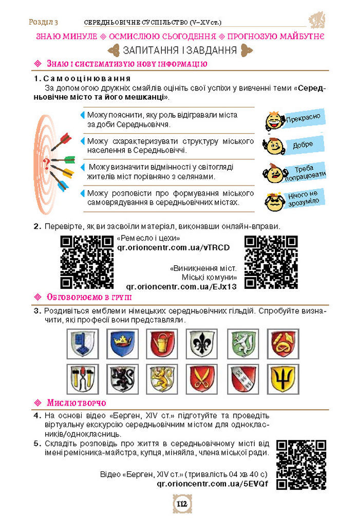 Підручник Всесвітня історія 7 клас Щупак (2024)