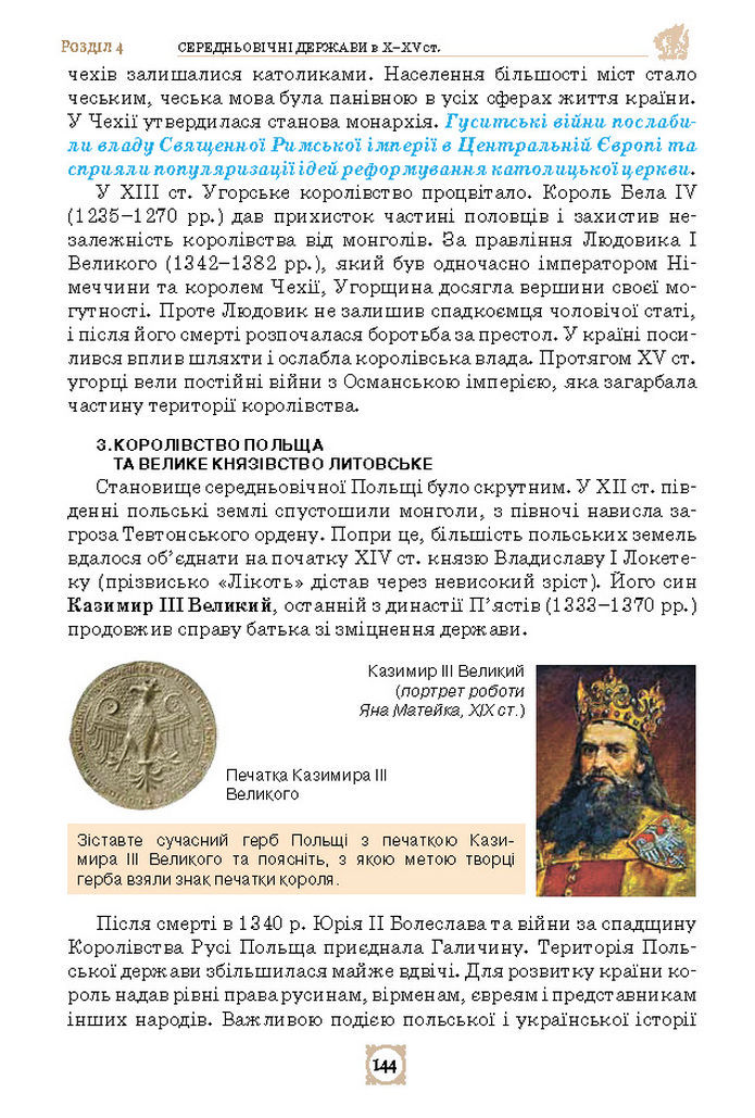 Підручник Всесвітня історія 7 клас Щупак (2024)