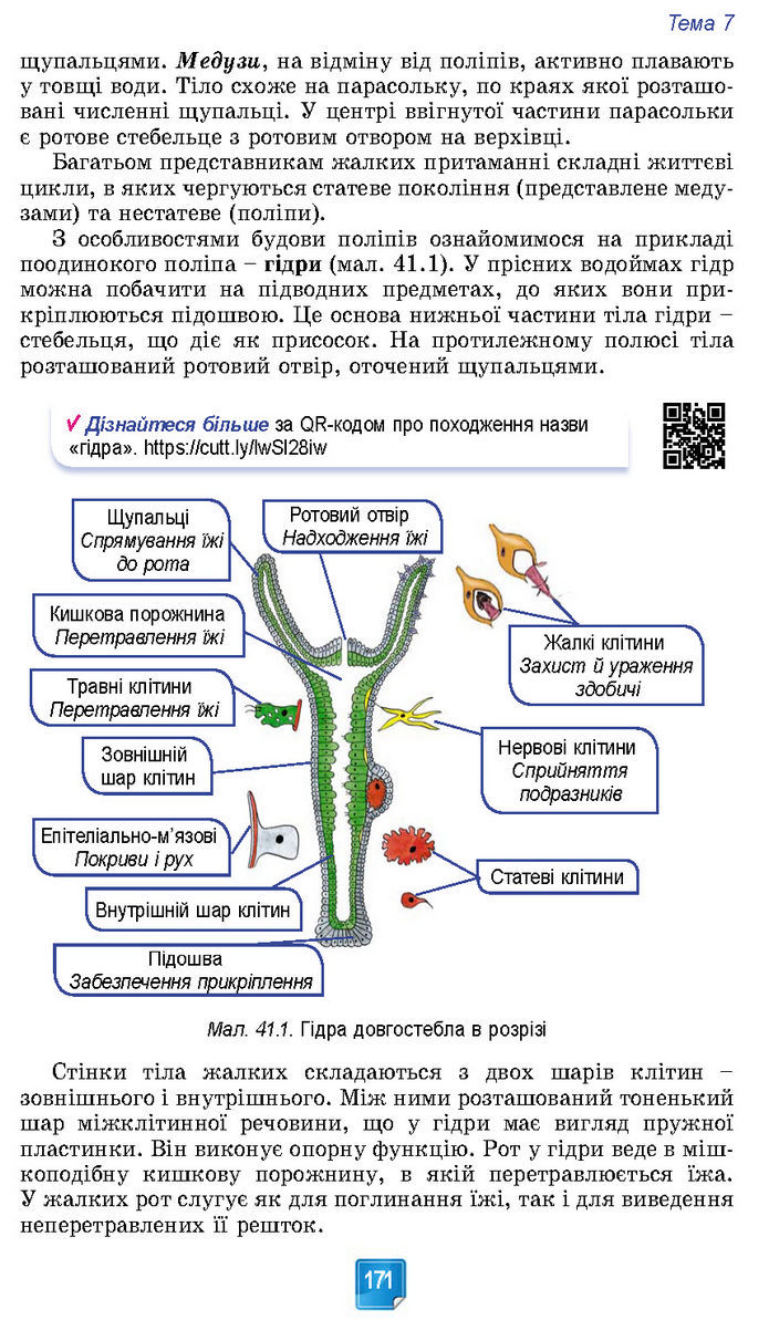 Підручник Біологія 7 клас Балан (2024)