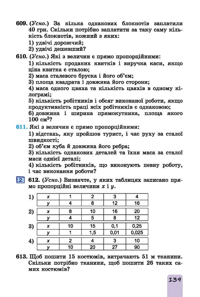 Підручник Математика 6 клас Істер (І частина)