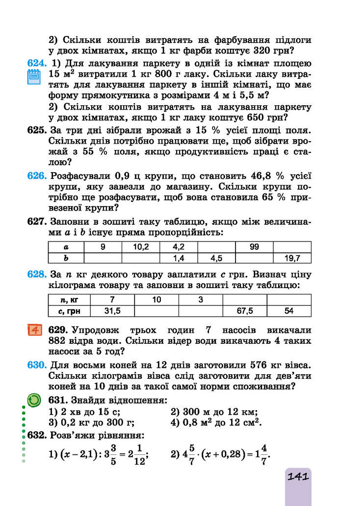 Підручник Математика 6 клас Істер (І частина)