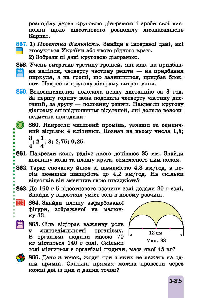 Підручник Математика 6 клас Істер (І частина)