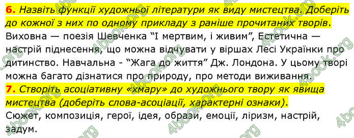 ГДЗ Українська література 7 клас Авраменко (2024)