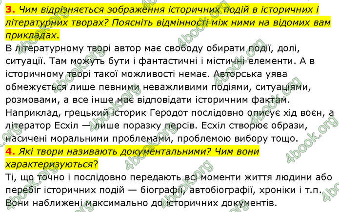 ГДЗ Зарубіжна література 7 клас Волощук