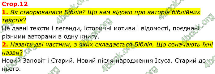 ГДЗ Зарубіжна література 7 клас Волощук