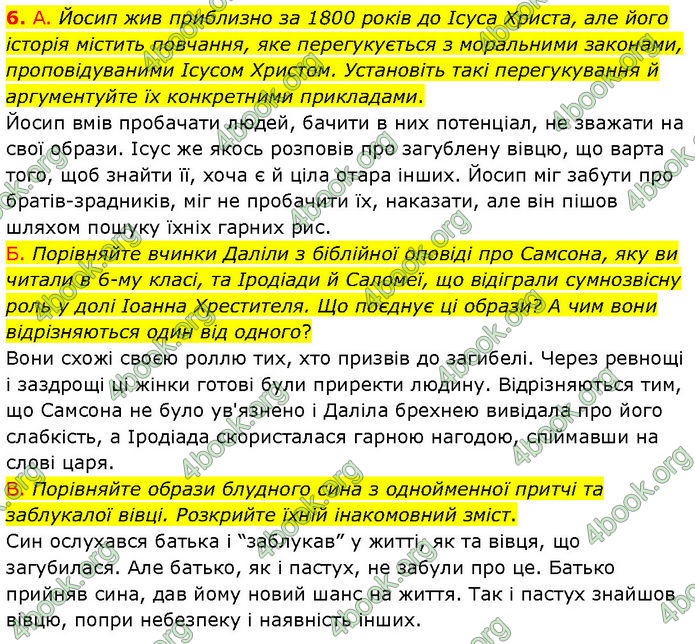 ГДЗ Зарубіжна література 7 клас Волощук