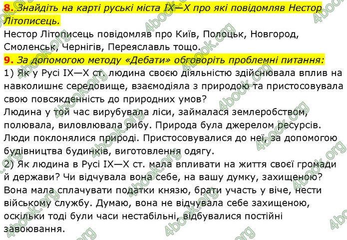 ГДЗ Історія України 7 клас Галімов