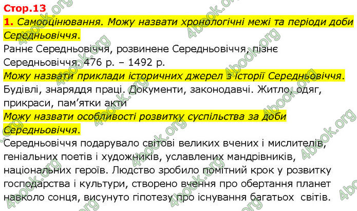 ГДЗ Всесвітня історія 7 клас Щупак (2024)