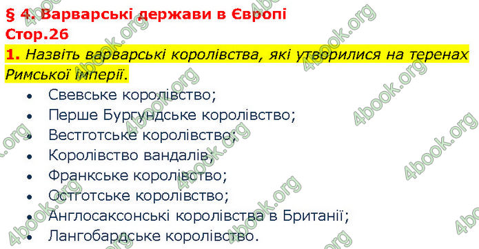 ГДЗ Всесвітня історія 7 клас Щупак (2024)