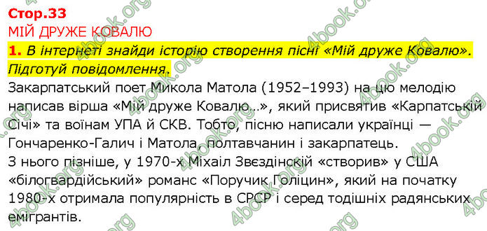 ГДЗ Українська література 7 клас Коваленко (2024)