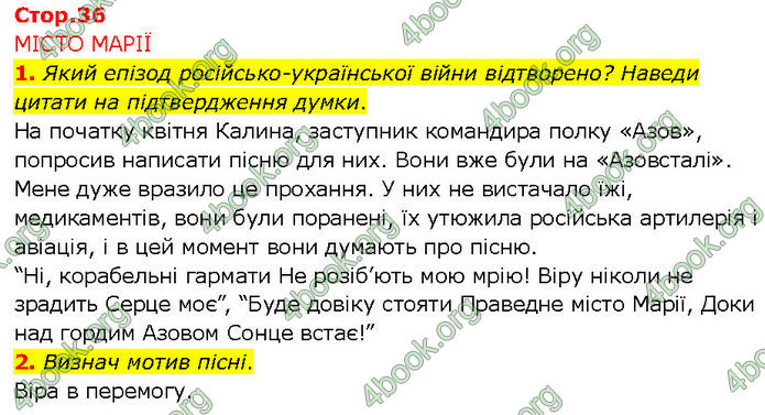 ГДЗ Українська література 7 клас Коваленко (2024)