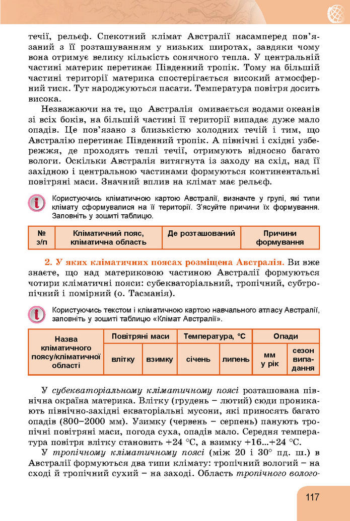 Підручник Географія 7 клас Гільберг (2024)