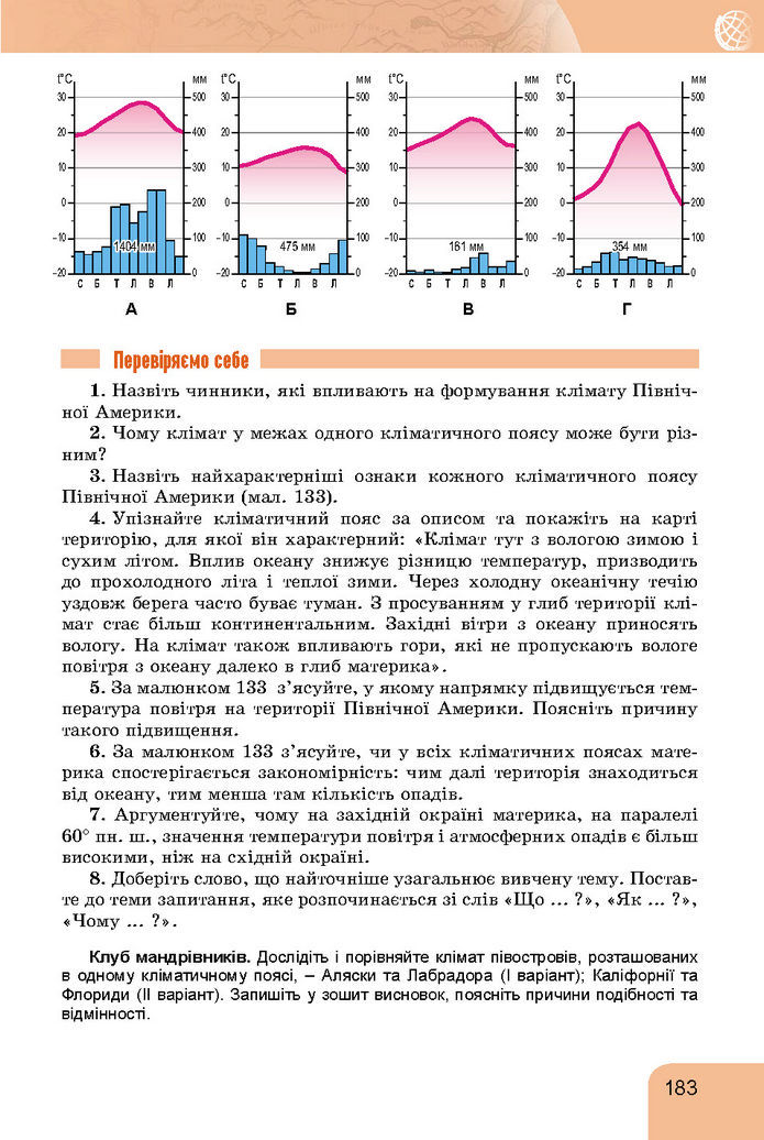 Підручник Географія 7 клас Гільберг (2024)