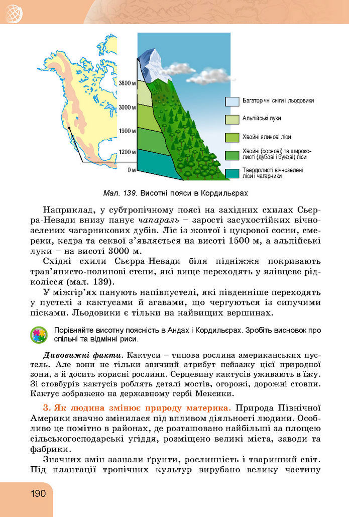 Підручник Географія 7 клас Гільберг (2024)