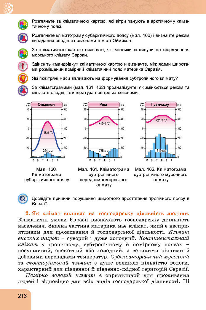 Підручник Географія 7 клас Гільберг (2024)