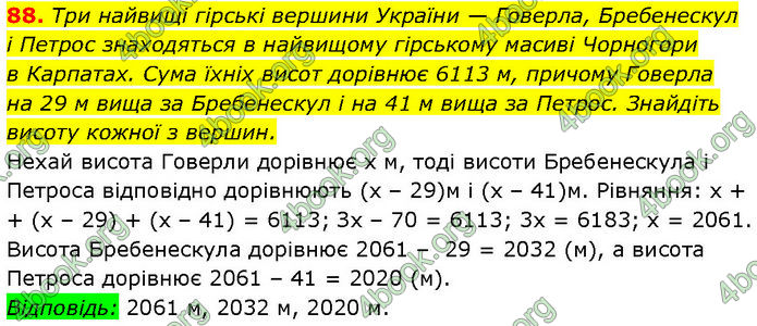 ГДЗ Алгебра 7 клас Мерзляк (2024)