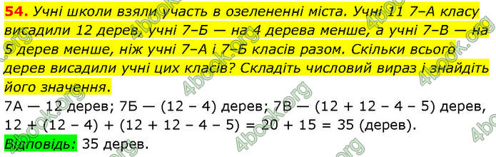 ГДЗ Алгебра 7 клас Тарасенкова (2024)