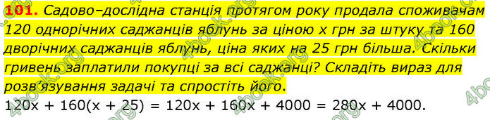 ГДЗ Алгебра 7 клас Тарасенкова (2024)