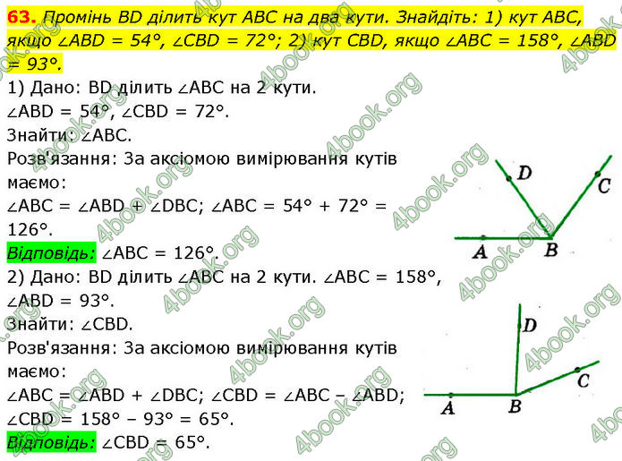 ГДЗ Геометрія 7 клас Мерзляк (2024)