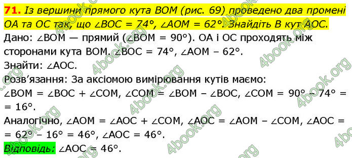 ГДЗ Геометрія 7 клас Мерзляк (2024)