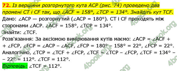 ГДЗ Геометрія 7 клас Мерзляк (2024)