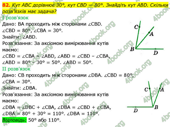 ГДЗ Геометрія 7 клас Мерзляк (2024)