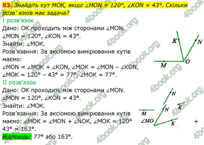 ГДЗ Геометрія 7 клас Мерзляк (2024)