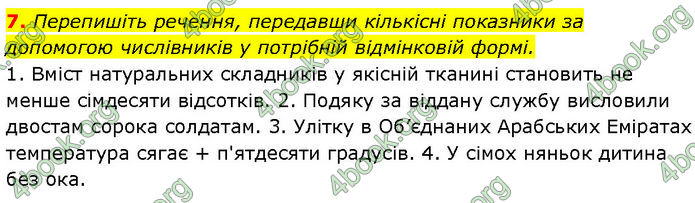 ГДЗ Українська мова 7 клас Авраменко