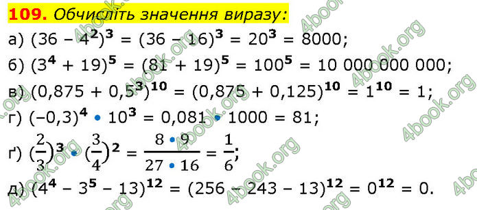 ГДЗ Алгебра 7 клас Бевз (2024)