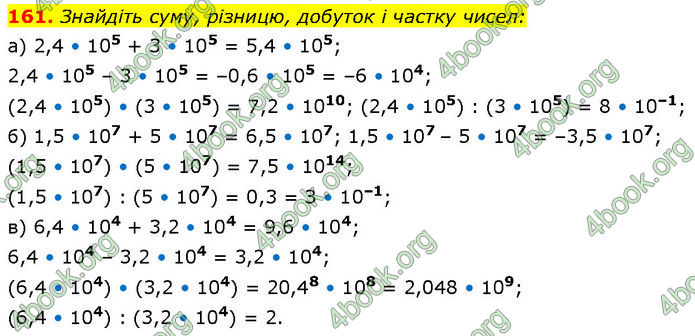 ГДЗ Алгебра 7 клас Бевз (2024)