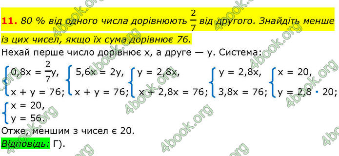 ГДЗ Алгебра 7 клас Істер (2024)