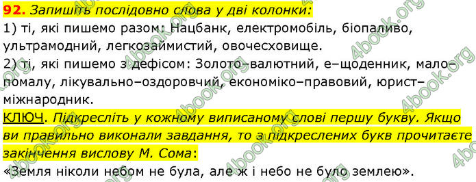 ГДЗ Українська мова 7 клас Заболотний (2024)